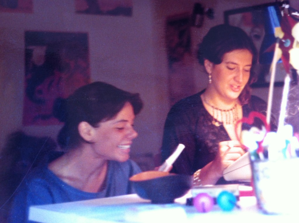 Elisabetta and Gabriella in the 1980s